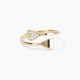 Anello cuori capricciosi