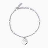 Bracciale ciondolo cerchio argento SOLO TUO 533640