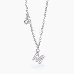 Girocollo lettera "M"A, B, COOL