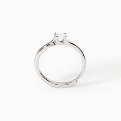 Anello solitario donna in argento SOLITAIRE