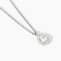 Collana goccia pavé 553662