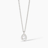 Collana goccia pavé 553662