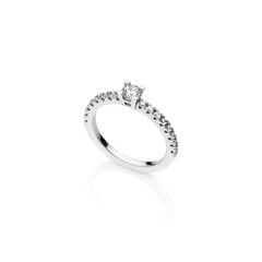 Anello solitario in argento 520380-15