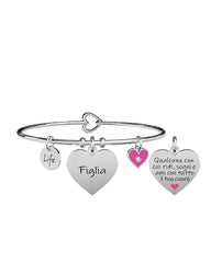 Bracciale Cuore-Figlia
