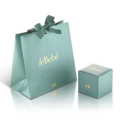 Mono-orecchino bimbo pavè