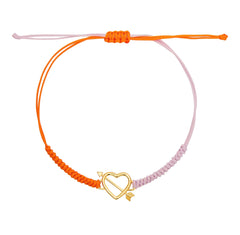 Cavigliera LOLA LILAC&ORANGE