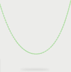 Girocollo smaltato chain base