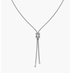 Collana Nodo d'Amore in Argento 925