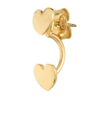 Orecchino Donna Rue Des Mille Cuori Argento 925 dorato