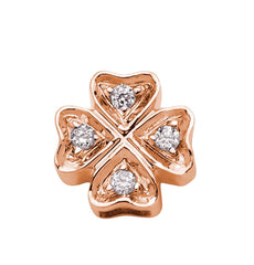Quadrifoglio in oro rosa e diamanti DCHF7853.002
