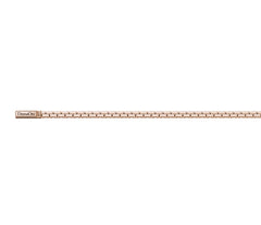 Bracciale morbido in argento rosato DFBF5051
