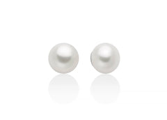 + Orecchini Eva con perle gemelle Oriente 8,5-9 mm in argento.