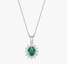 Collana Royal Lady Zircone Verde
