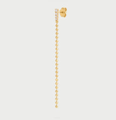 Mono-orecchino line mini boul