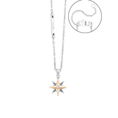 Collana rosa dei venti ramato 4ucl7793
