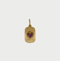 Charm Medaglia Edge Cuore
