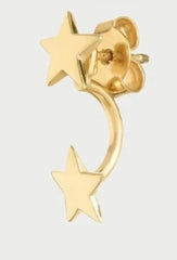 Orecchino Donna Rue Des Mille Stelle Argento 925 dorato