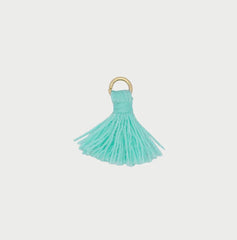 Charm Nappa Turchese