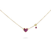 GIROCOLLO PAVÈ COLORATO E MINI CASTONE - STARDUST TEN