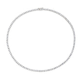 Collana Tennis Zirconi Bianchi