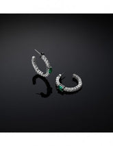 Orecchini CHIARA FERRAGNI a cerchio Emerald J19AWJ14