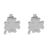 ORECCHINI SIMBOLO QUADRIFOGLIO OR LOBO QUAD RH