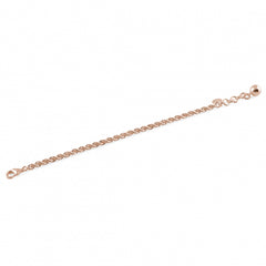Bracciale in bronzo dorato rosa