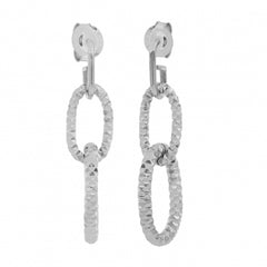 Orecchini in bronzo argentato 512641