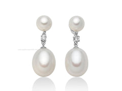 Orecchini Donna Miluna Orecchini Di Perle PER2522
