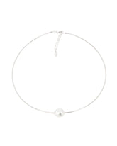 Collana Pesavento in argento con perla DNA WDNAG159