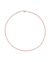 Collana torcion Dna rose