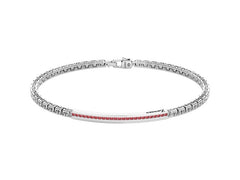 Bracciale zirconi rossi