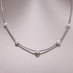 Collana Miluna Perle Argento 925 Miss Italia PCL5623