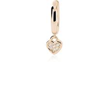 Mono orecchino cuore