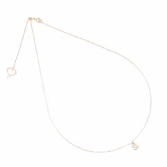 Girocollo Con Lettera M Maman Et Sophie- Oro