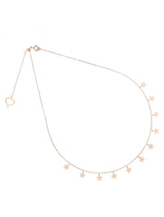 Girocollo Con Stelle - Oro