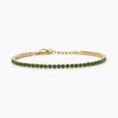 Bracciale MINI TENNIS verde