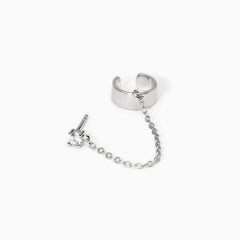 Ear cuff con orecchino a lobo SPIRITO VIVACE