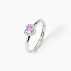 Anello in argento con tormalina sintetica LOVE AFFAIR