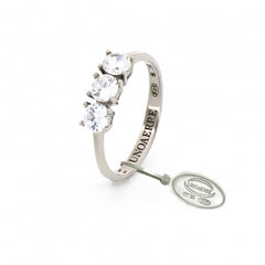 Anello Trilogy Mini in argento bianco 504489-13