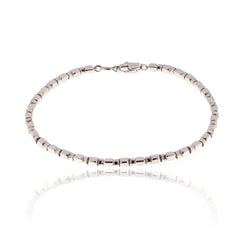 Bracciale pepite bianche