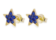 Orecchini RUE DES MILLE Stardust Ten argento placcato oro giallo