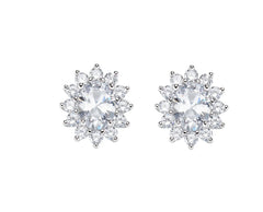 Orecchini Royal Lady Zircone Bianco
