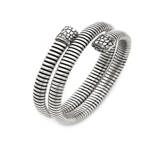 Bracciale Tubogas Croco Doppio