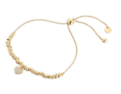 Bracciale Rondelle E Cuore - Essential