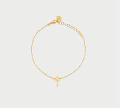 Bracciale mini disco e punto luce collezione