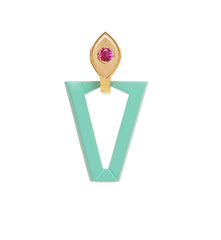 Mono orecchino  UALI MINT x NN