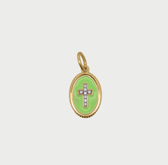 Charm Cross Green