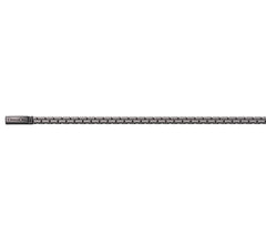 Bracciale morbido in argento brunito DFBF5052