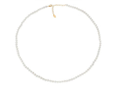 Collana con Perle di Cristallo 6 mm